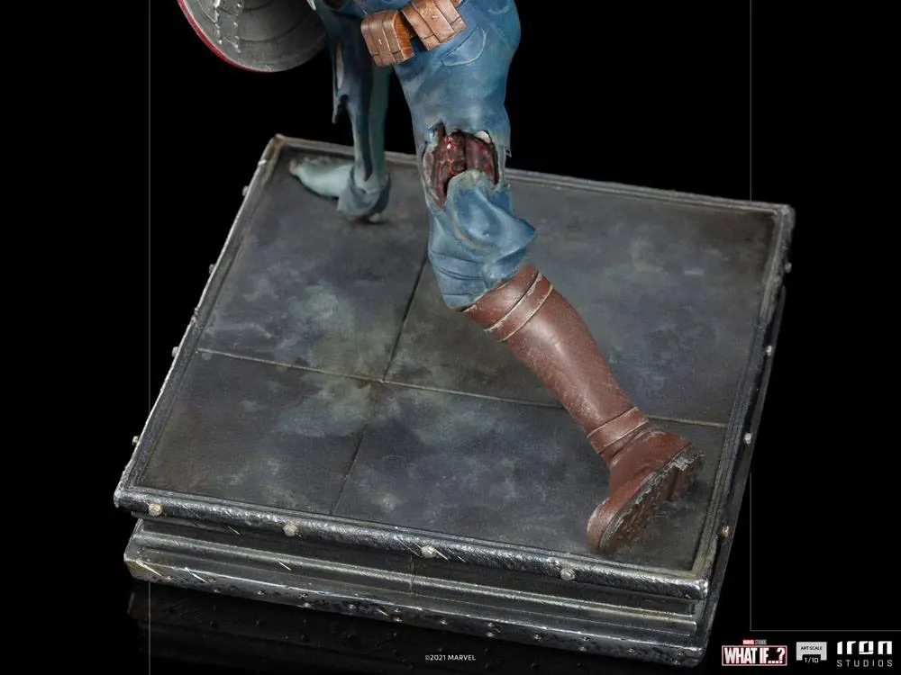 What If...? Art Scale Statue 1/10 Captain America Zombie 22 cm product photo