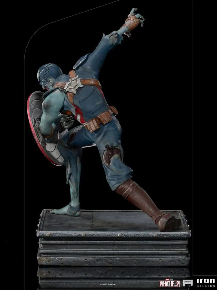 What If...? Art Scale Statue 1/10 Captain America Zombie 22 cm product photo