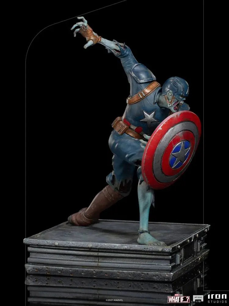 What If...? Art Scale Statue 1/10 Captain America Zombie 22 cm product photo