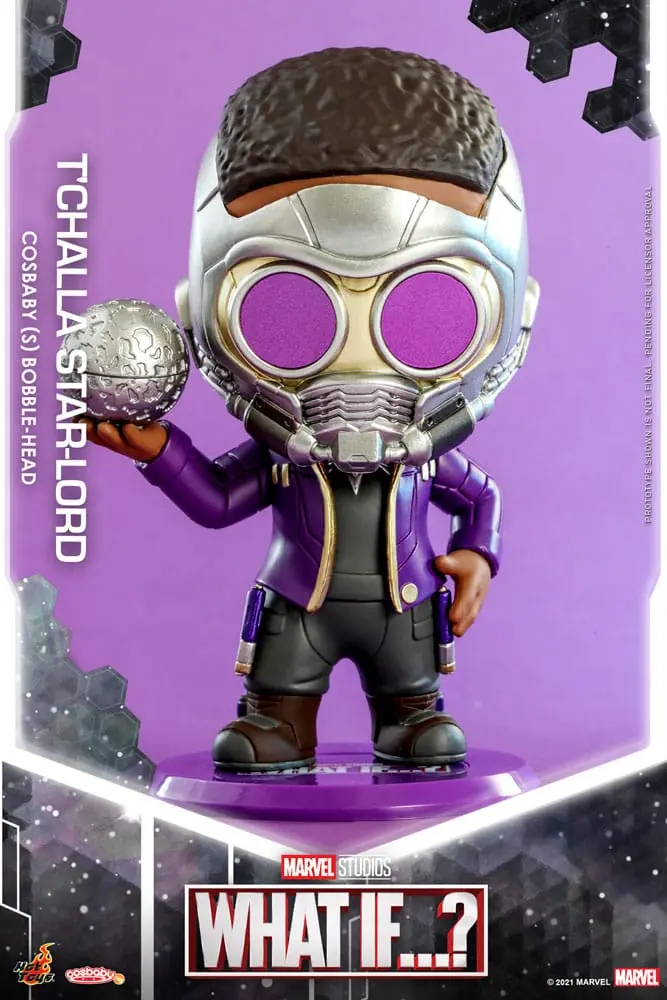 What If...? Cosbaby (S) Mini Figure T'Challa Star-Lord 10 cm termékfotó