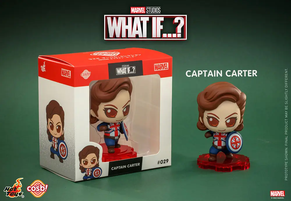 What If...? Cosbi Mini Figure Captain Carter 8 cm termékfotó