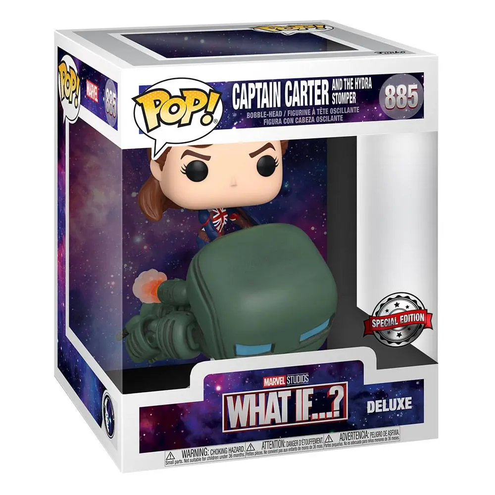 What If...? POP! Deluxe Vinyl Figure Capt. Carter & Hydro 9 cm termékfotó