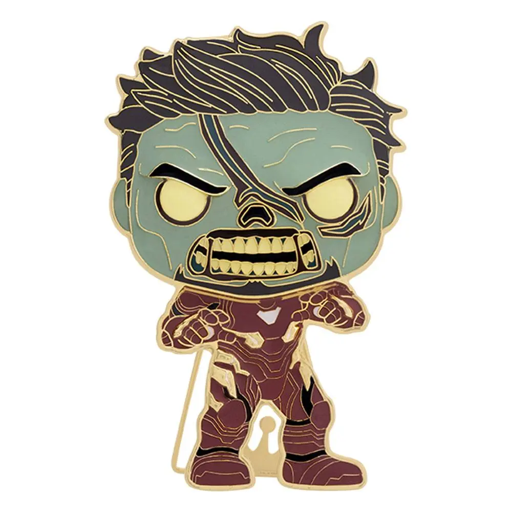 What If...? POP! Enamel Pin Zombie Tony Stark 10 cm product photo
