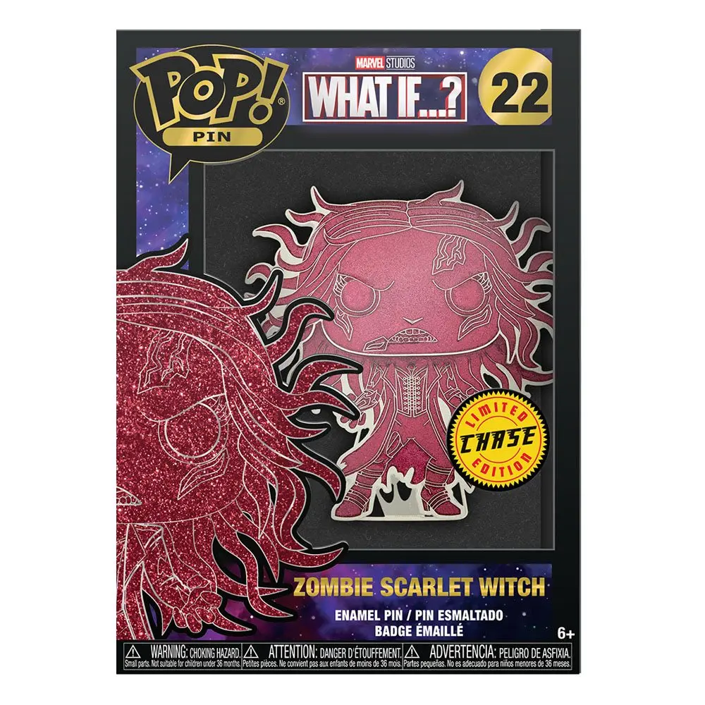 What If...? POP! Enamel Pin Zombie Wanda Maximoff 10 cm product photo