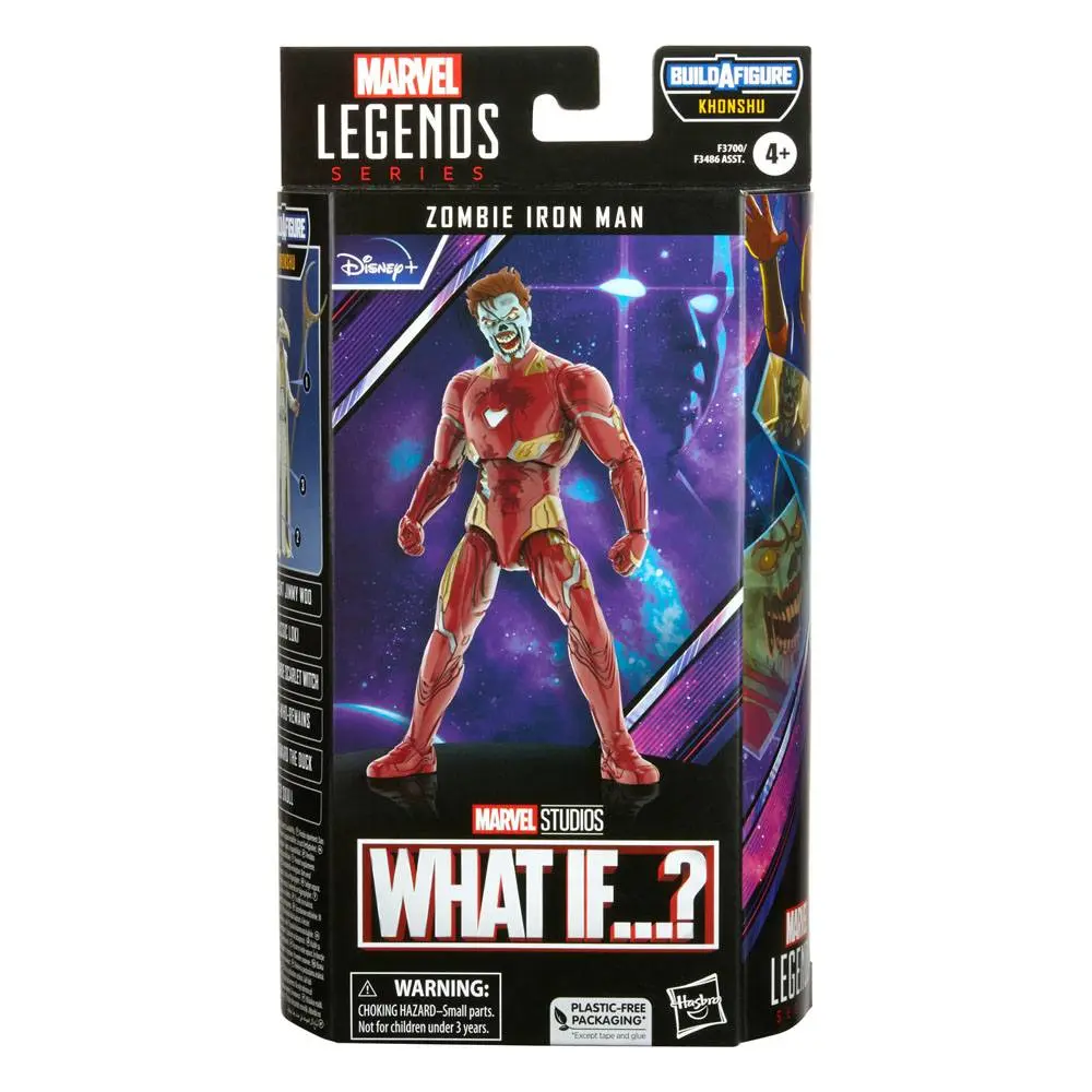 What If...? Marvel Legends Action Figure Khonshu BAF: Zombie Iron Man 15 cm product photo