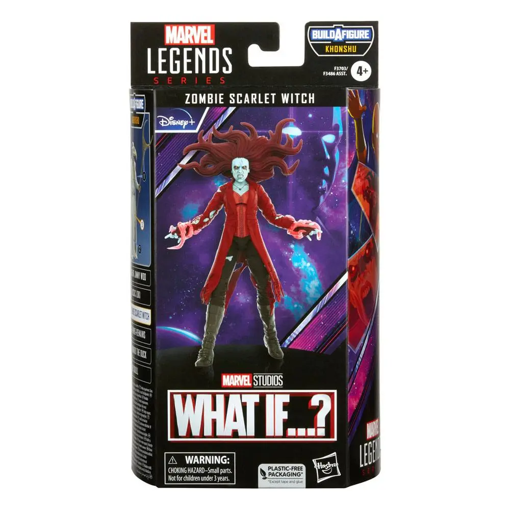What If...? Marvel Legends Action Figure Khonshu BAF: Zombie Scarlet Witch 15 cm product photo