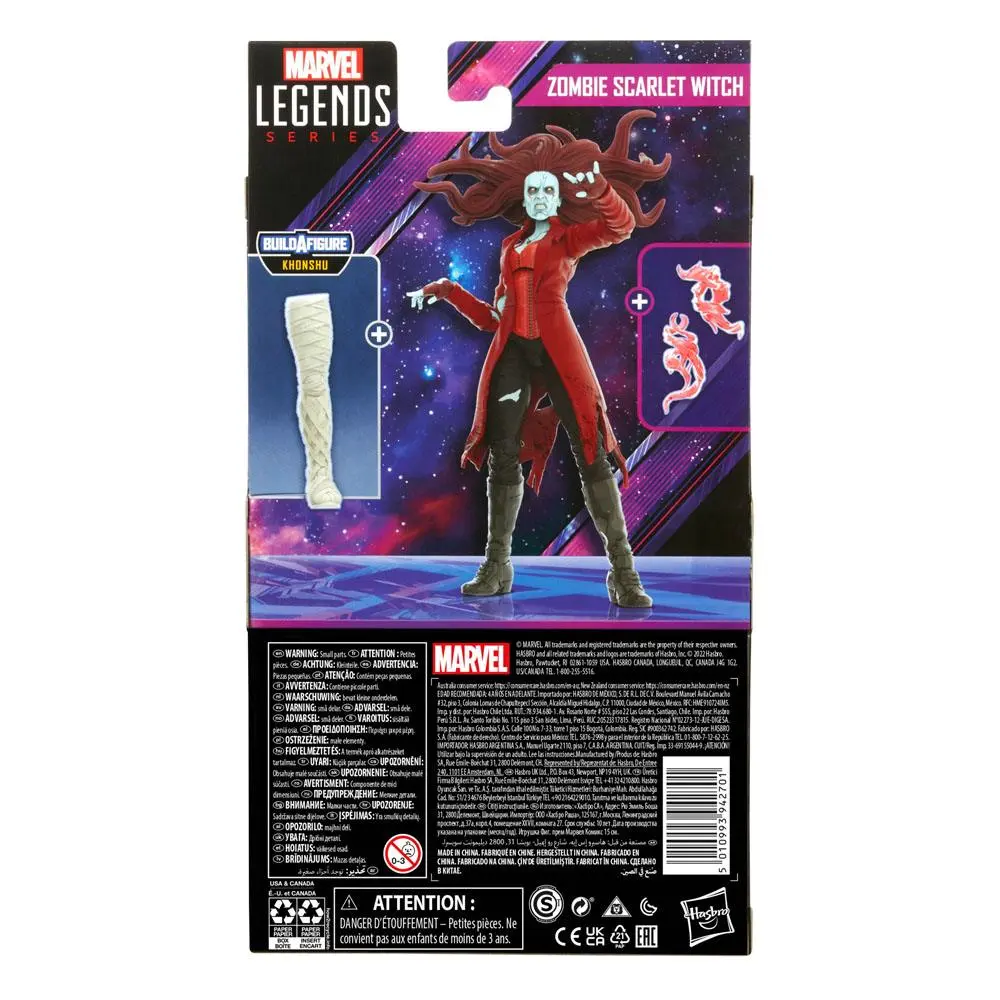 What If...? Marvel Legends Action Figure Khonshu BAF: Zombie Scarlet Witch 15 cm product photo
