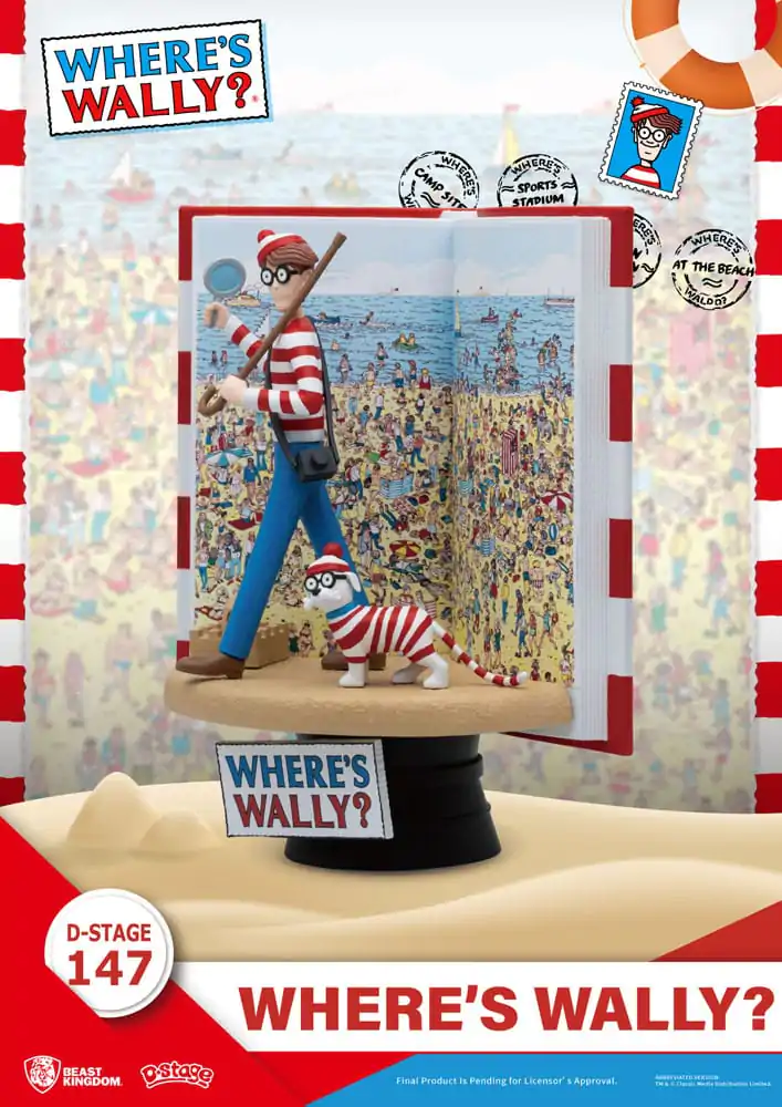 Where's Wally D-Stage PVC Diorama Where's Wally 13 cm product photo