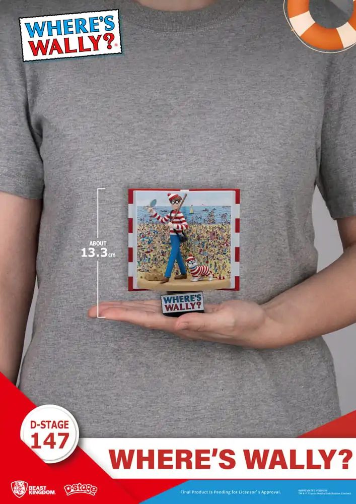 Where's Wally D-Stage PVC Diorama Where's Wally 13 cm product photo