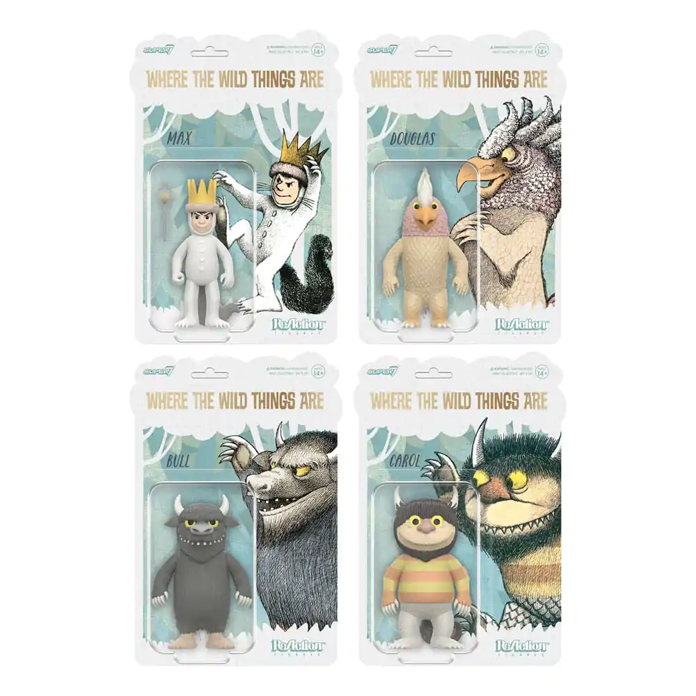 Where The Wild Things Are ReAction Action Figure Wave 01 Carol (Monster) 10 cm product photo