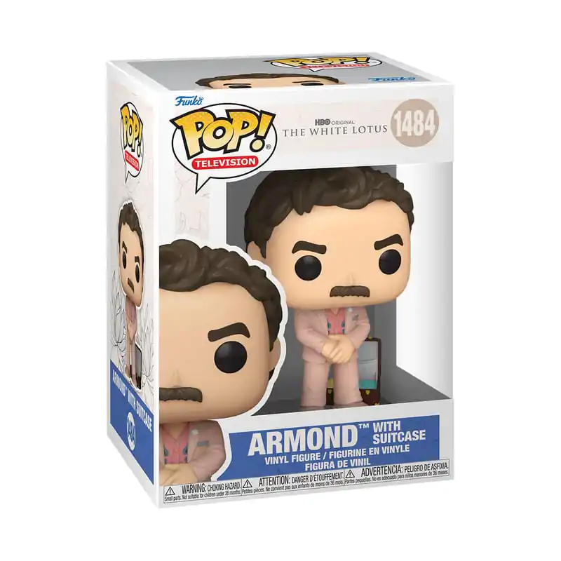 White Lotus Funko POP! TV Vinyl Figure Armond w/Suitcase 9 cm termékfotó