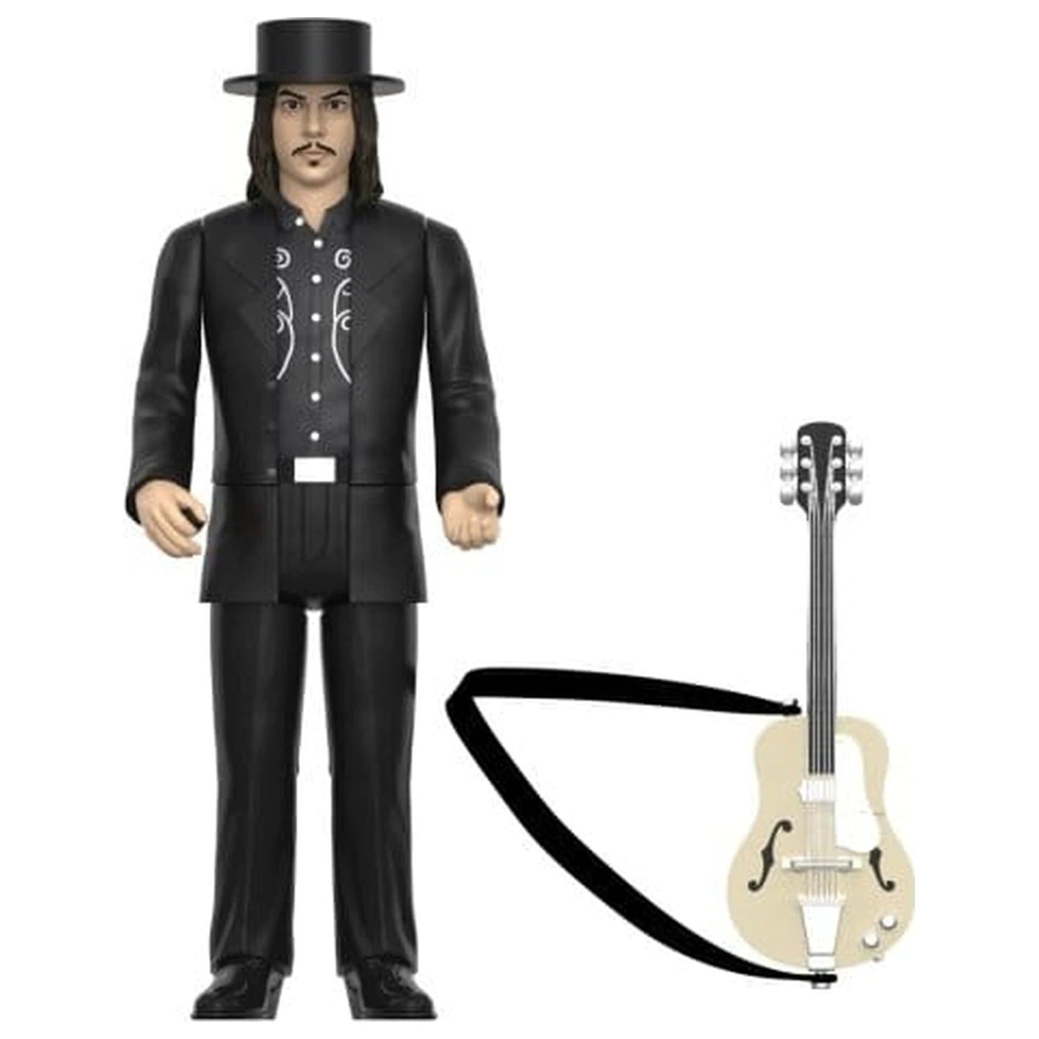 White Stripes ReAction Action Figures 2-Pack Wave 01 The White Stripes (Get Behind Me Satan) 10 cm product photo