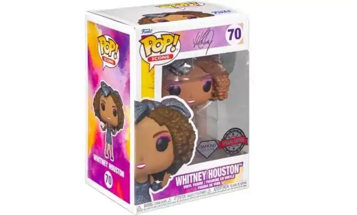 Whitney Houston POP! Icons Vinyl Figure Whitney Houston(HWIK)(DGLT) Exclusive 9 cm termékfotó