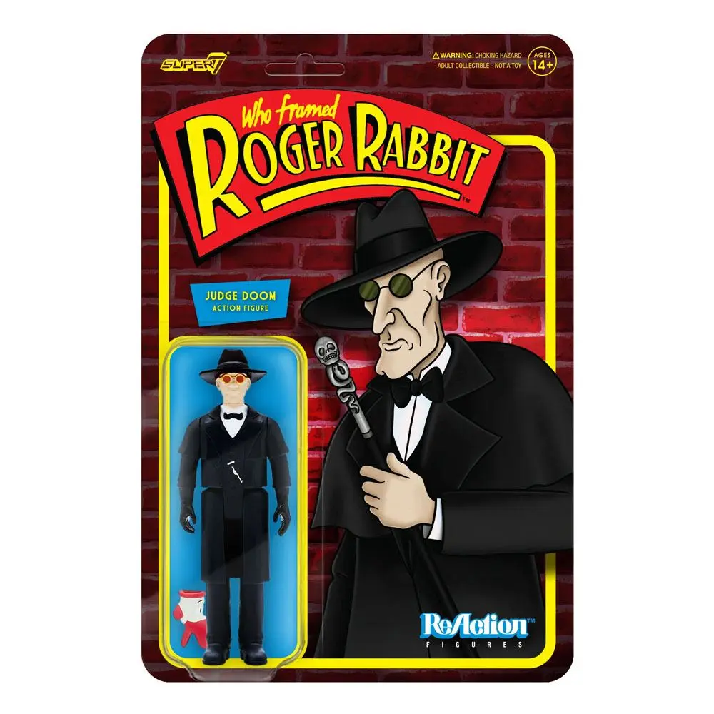 Who Framed Roger Rabbit ReAction Action Figure Judge Doom 10 cm product photo