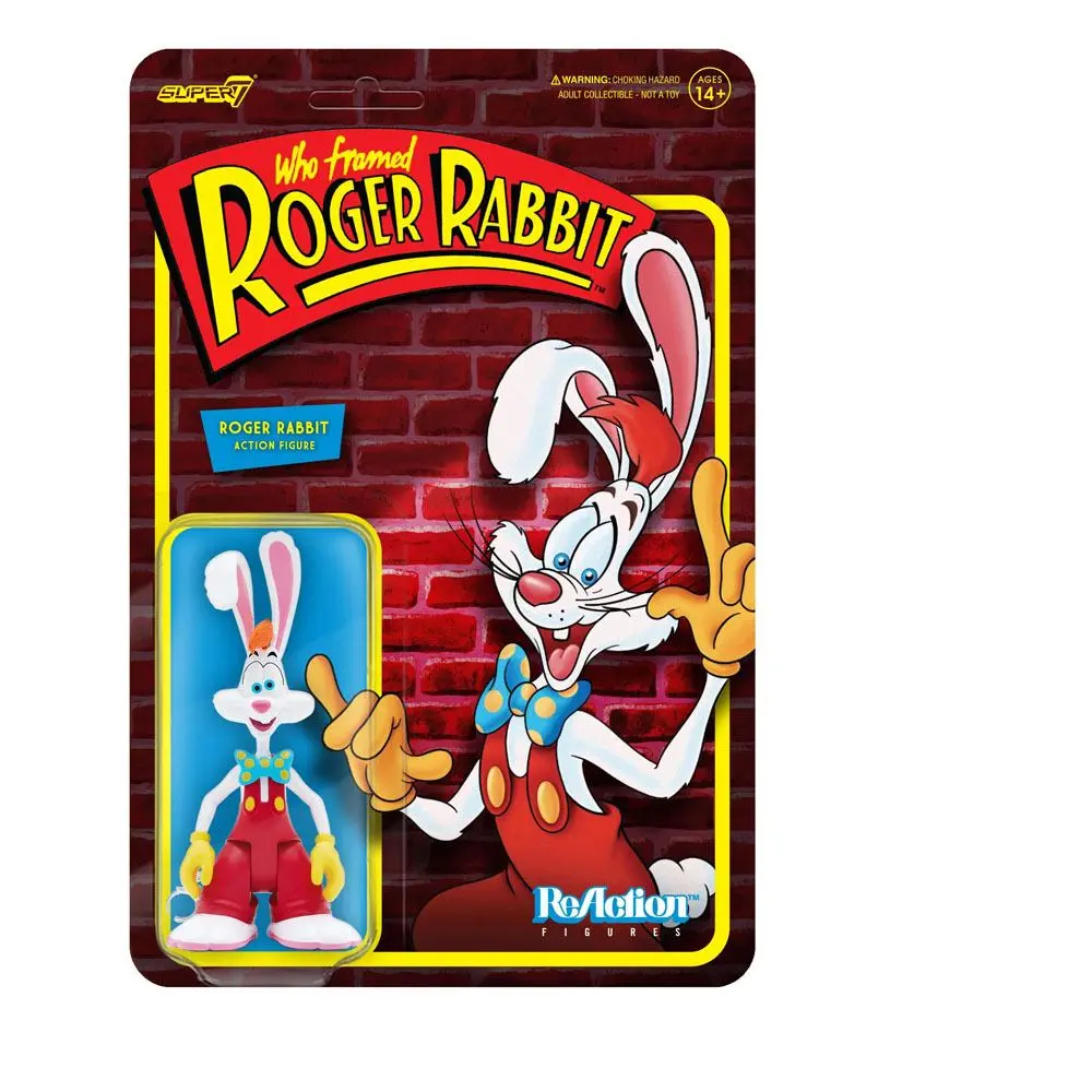 Who Framed Roger Rabbit ReAction Action Figure Roger Rabbit 10 cm product photo
