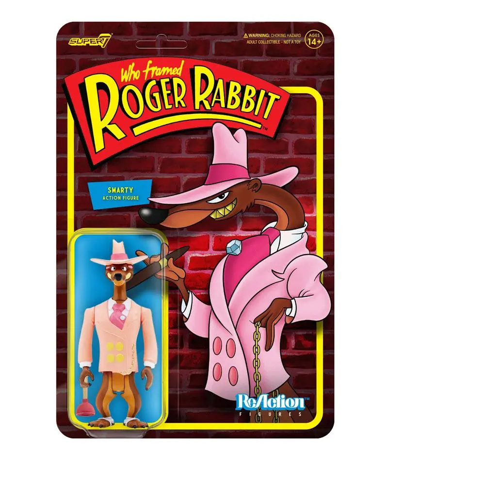Who Framed Roger Rabbit ReAction Action Figure Smarty 10 cm product photo