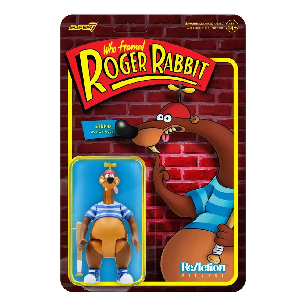 Who Framed Roger Rabbit ReAction Action Figure Stupid 10 cm product photo