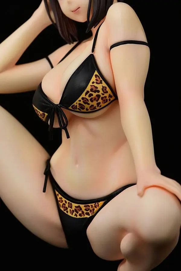 Why the hell are you here, Teacher!? PVC Statue 1/5.5 Kana Kojima Swim Wear Gravure Style Adult Animal Color 19 cm product photo