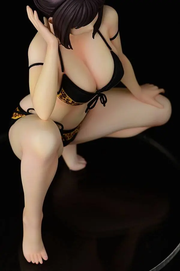 Why the hell are you here, Teacher!? PVC Statue 1/5.5 Kana Kojima Swim Wear Gravure Style Adult Animal Color 19 cm product photo