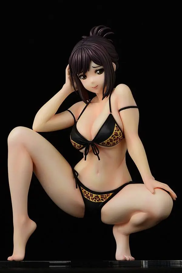 Why the hell are you here, Teacher!? PVC Statue 1/5.5 Kana Kojima Swim Wear Gravure Style Adult Animal Color 19 cm product photo