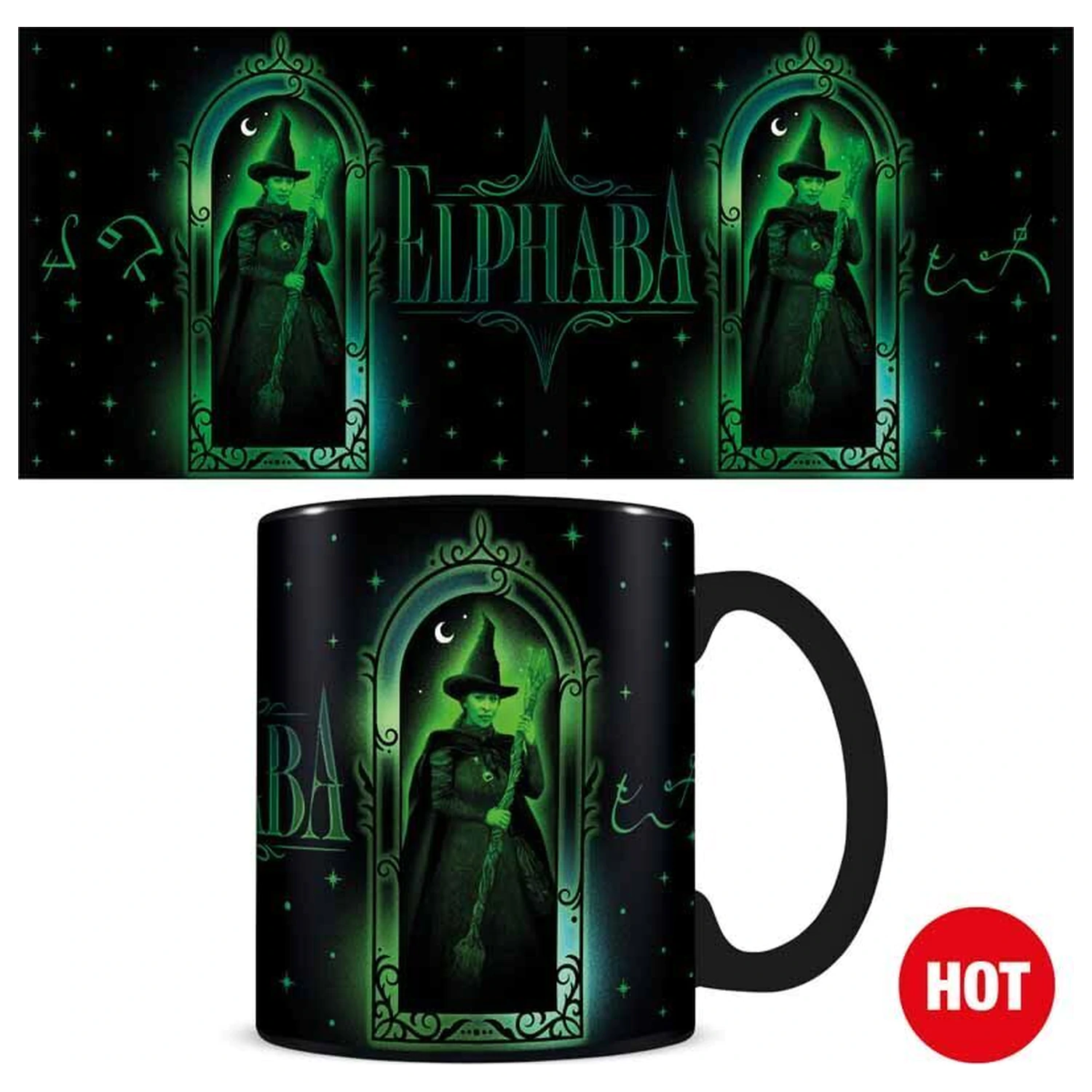 Wicked 2 thermocolour mug product photo
