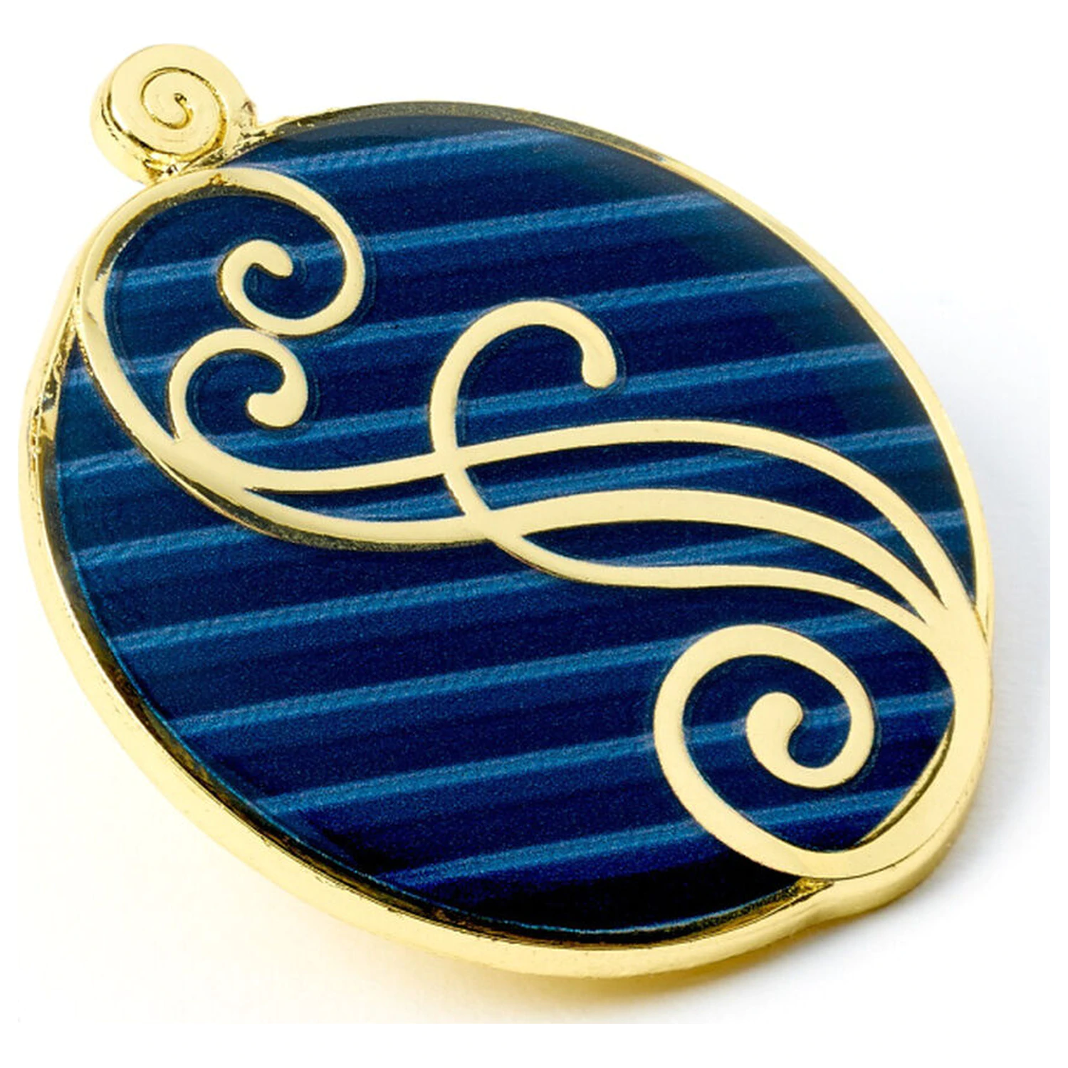 Wicked Blue Shiz Logo pin badge product photo