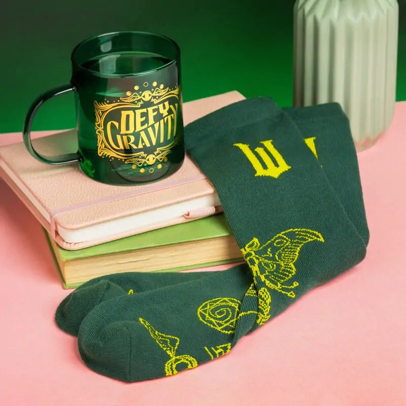 Wicked Elphaba Set Crystal Mug + socks termékfotó