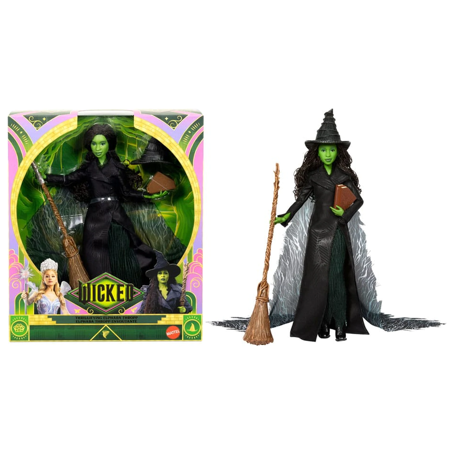 Wicked: For Good Doll  Thrillifying Elphaba Thropp product photo