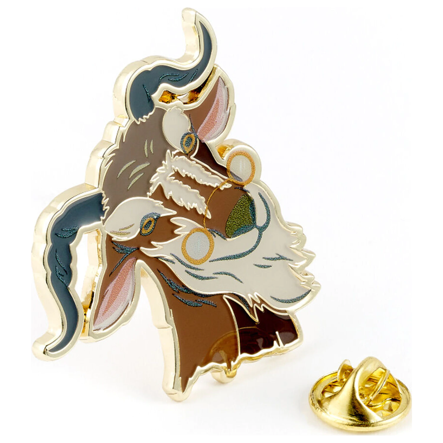 Wicked For Good Dr Dillamond pin badge product photo