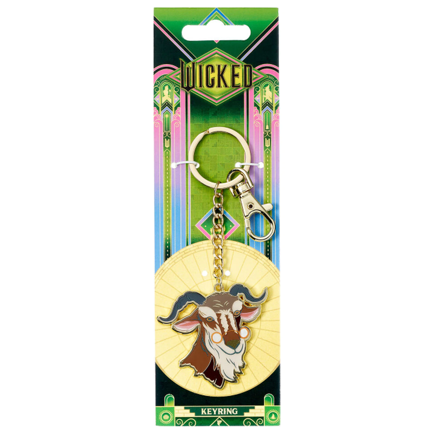 Wicked For Good Dr Dillamond keyring product photo