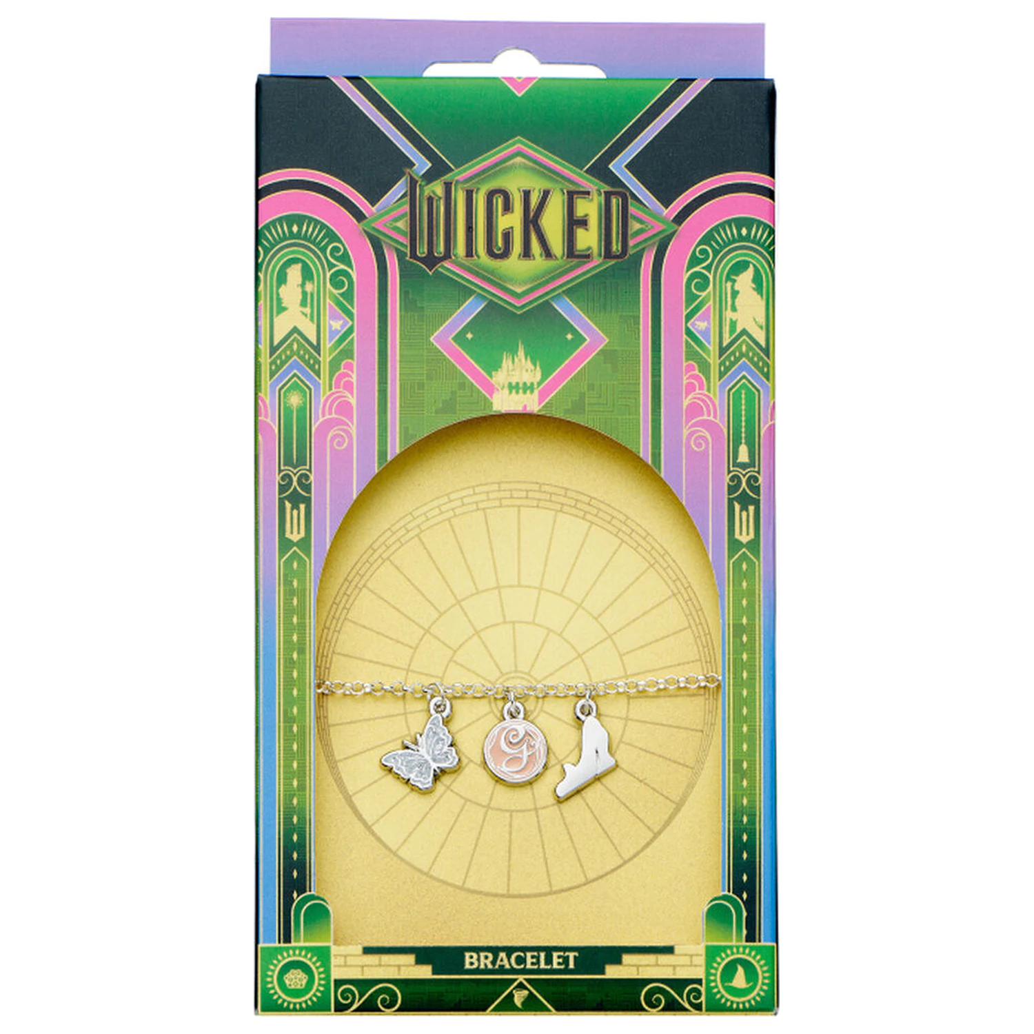 Wicked For Good Glinda Icons Charm bracelet product photo