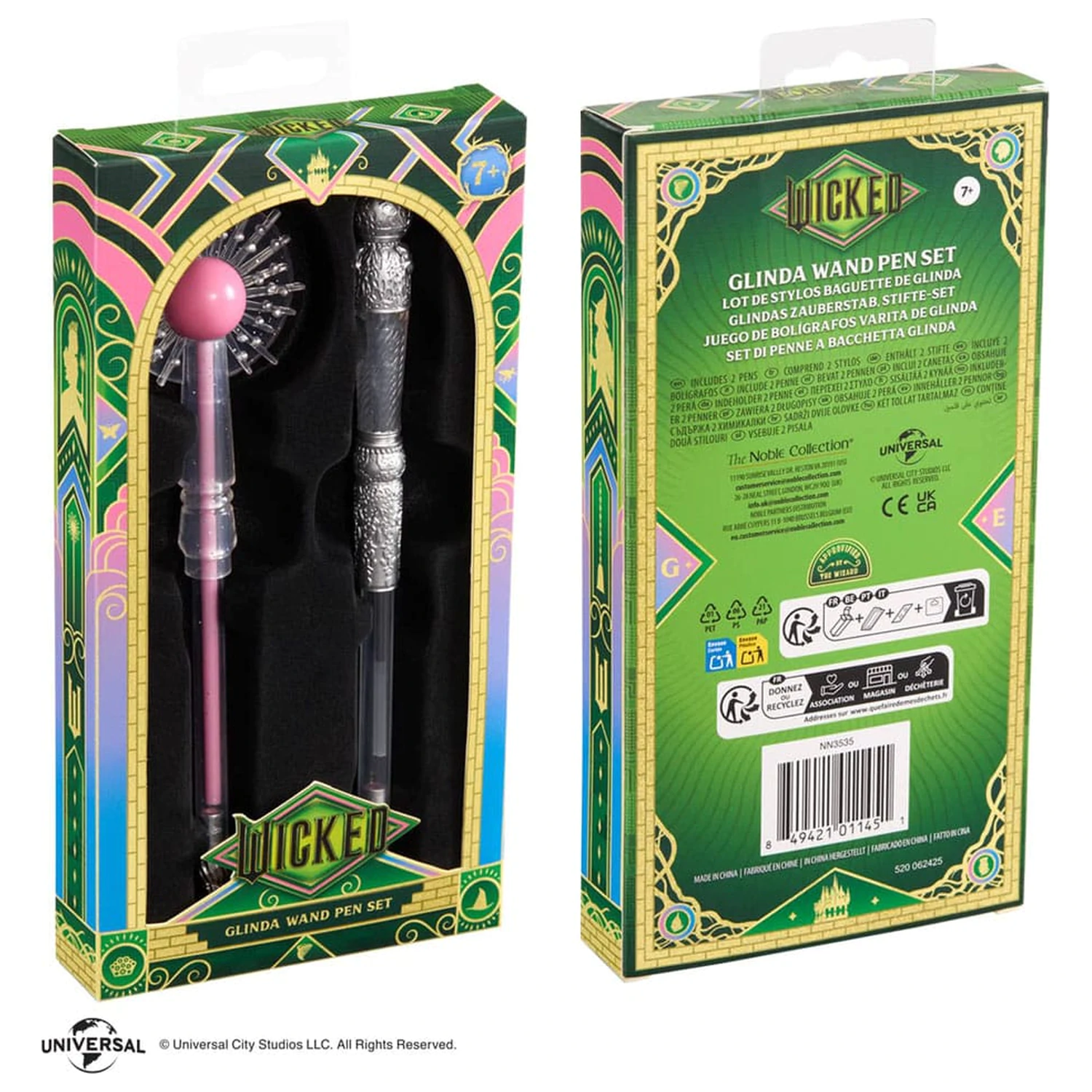 Wicked: For Good Pen 2-Pack Glinda Wand Pen Set product photo
