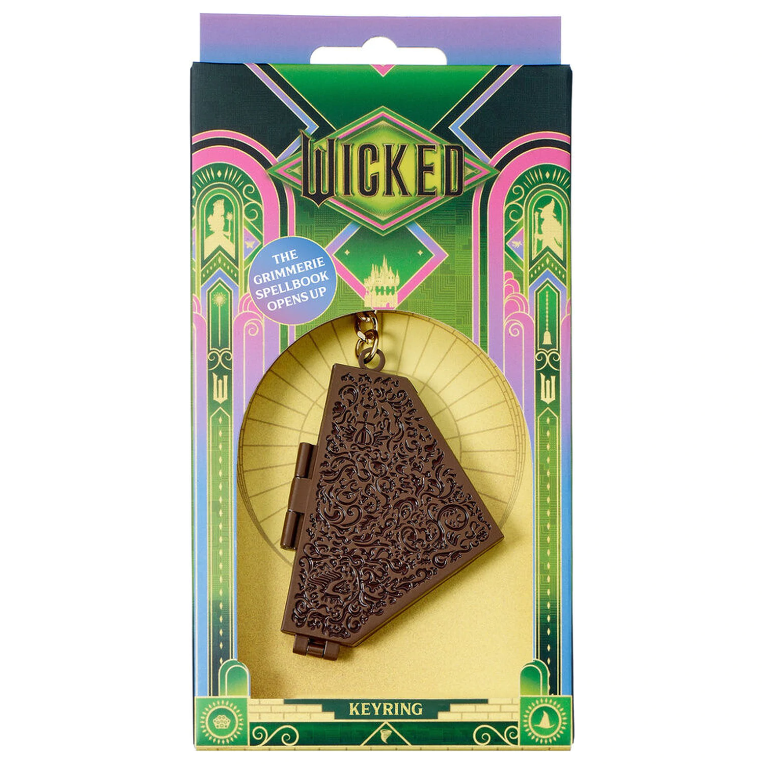 Wicked For Good Grimmerie keyring product photo