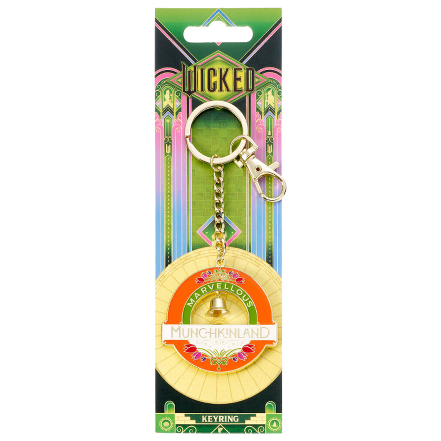Wicked For Good Munchkinland keyring product photo