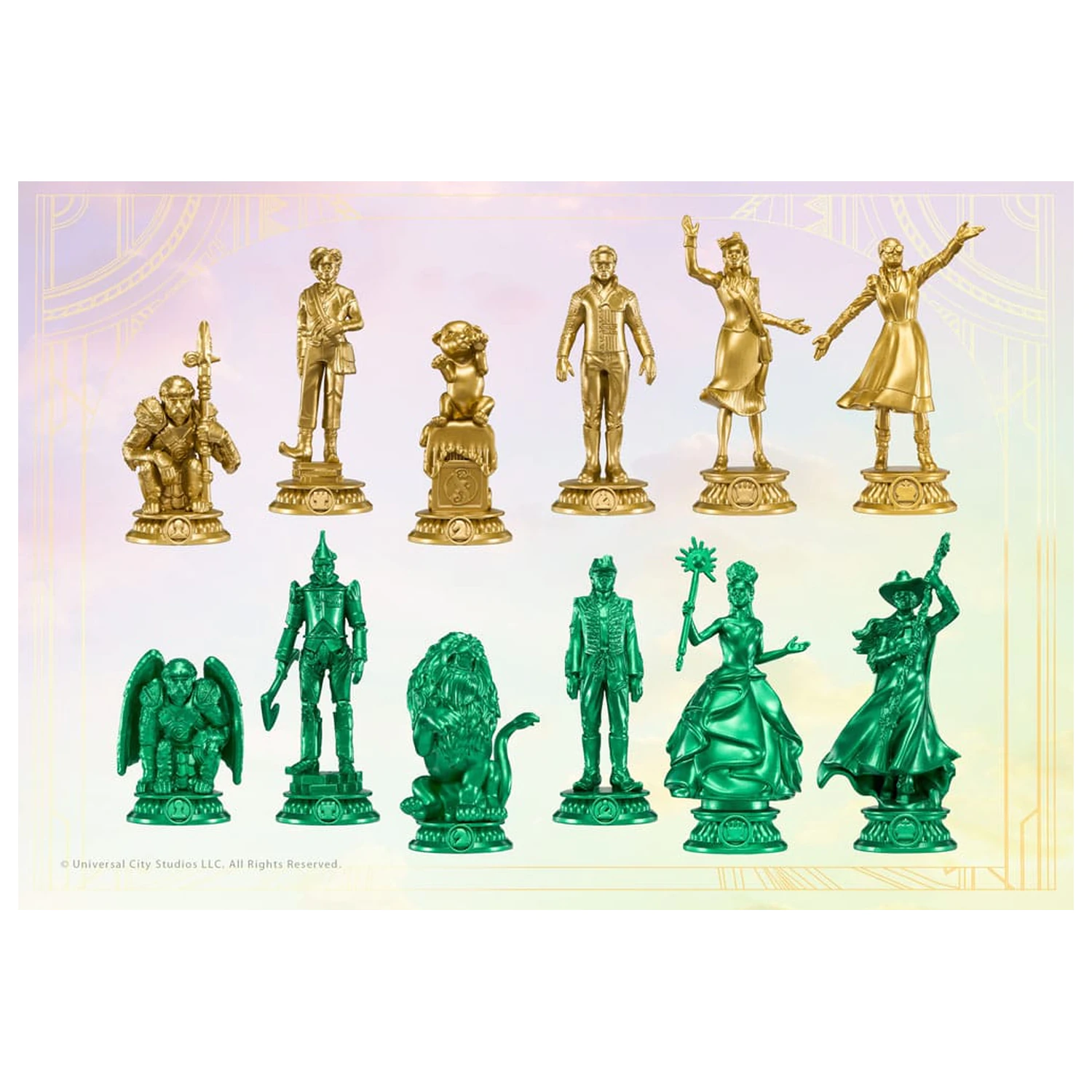 Wicked: For Good Chess Set Shiz vs. Emerald City product photo