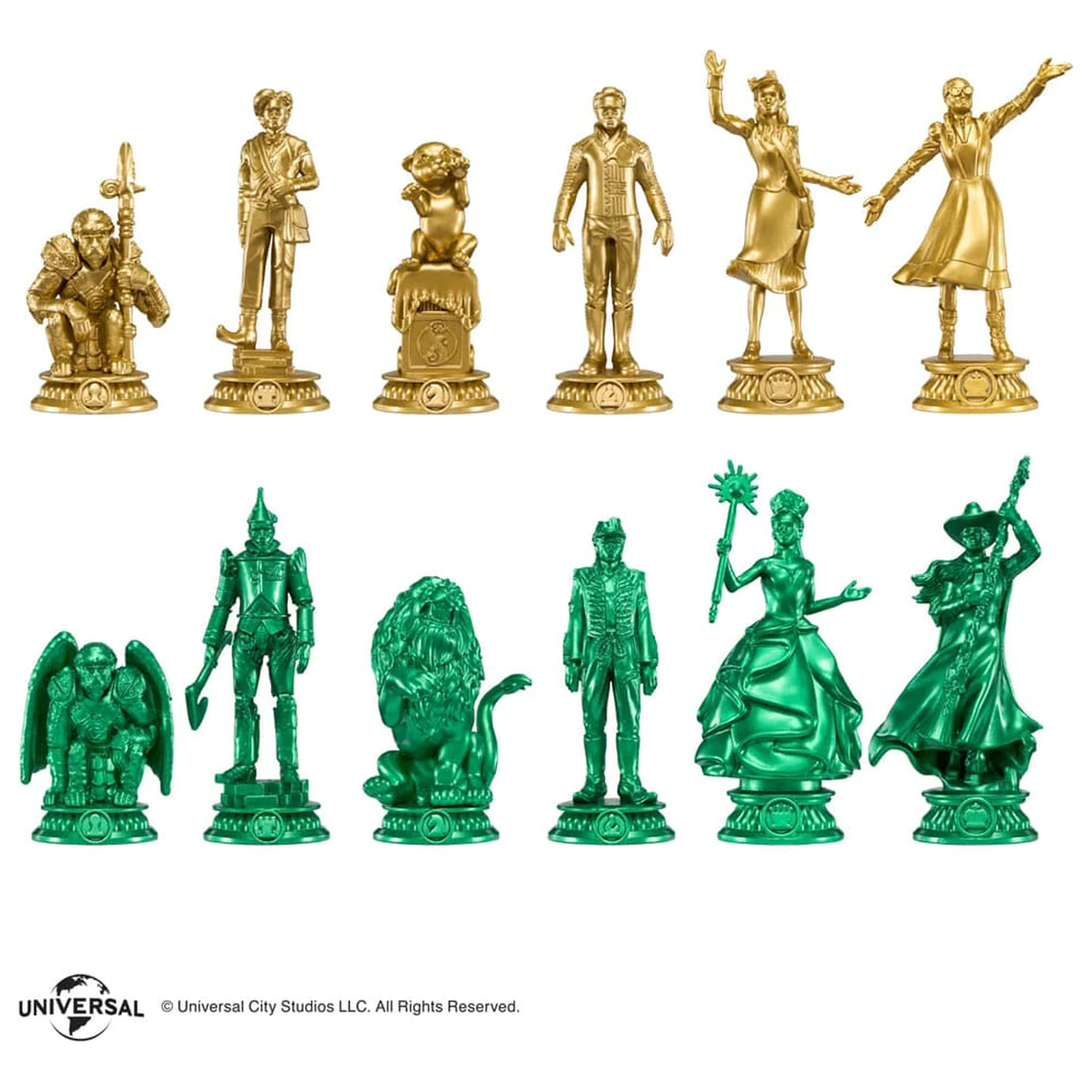 Wicked: For Good Chess Set Shiz vs. Emerald City product photo