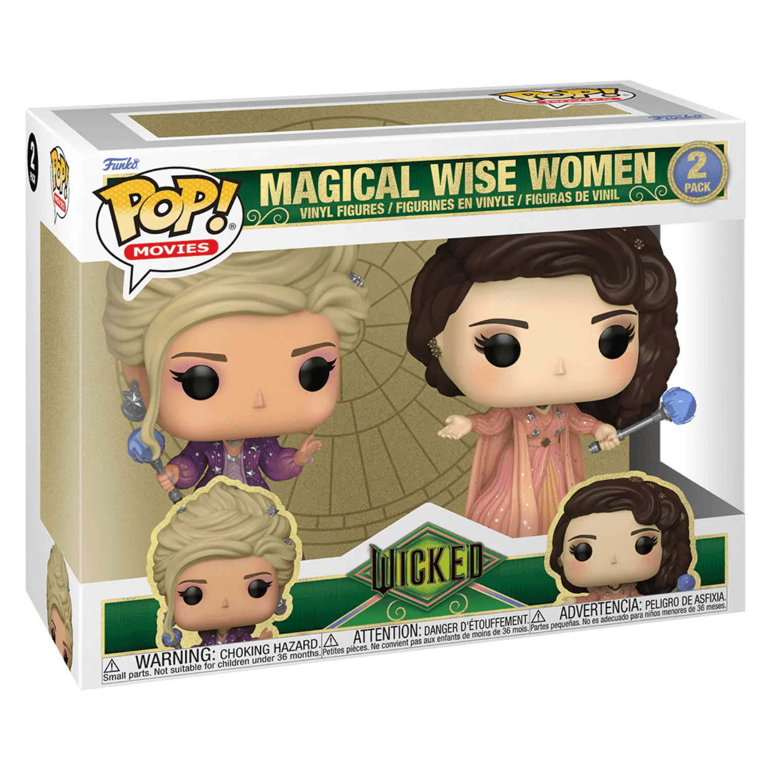 Wicked Funko POP! Television Vinyl Figures 2-Pack Emerald City Players 9 cm product photo
