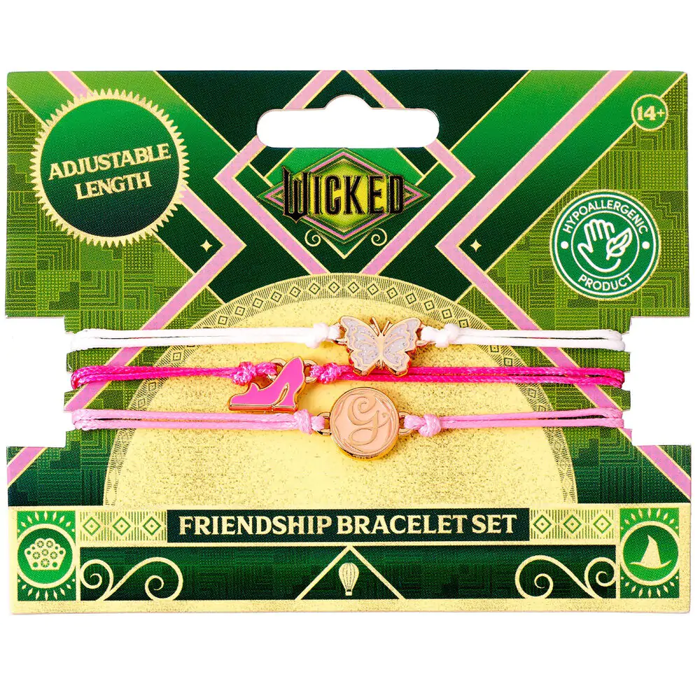 Wicked Glinda Friendship Set 3 bracelets product photo