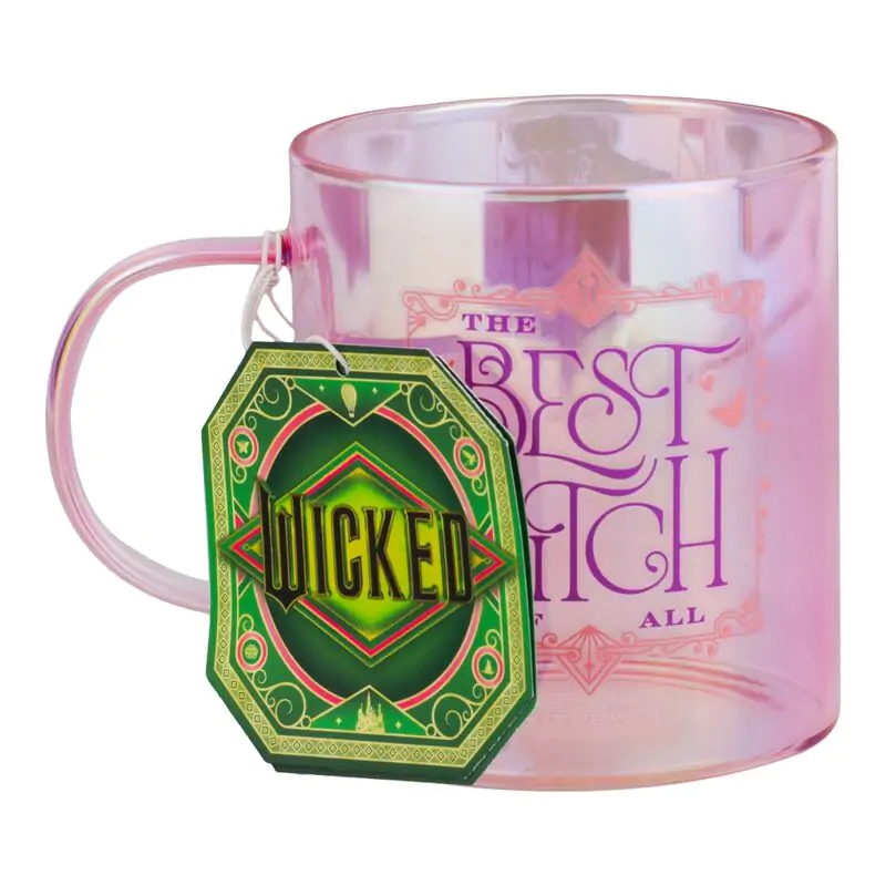 Wicked Glinda Iridescent glass mug 520ml termékfotó