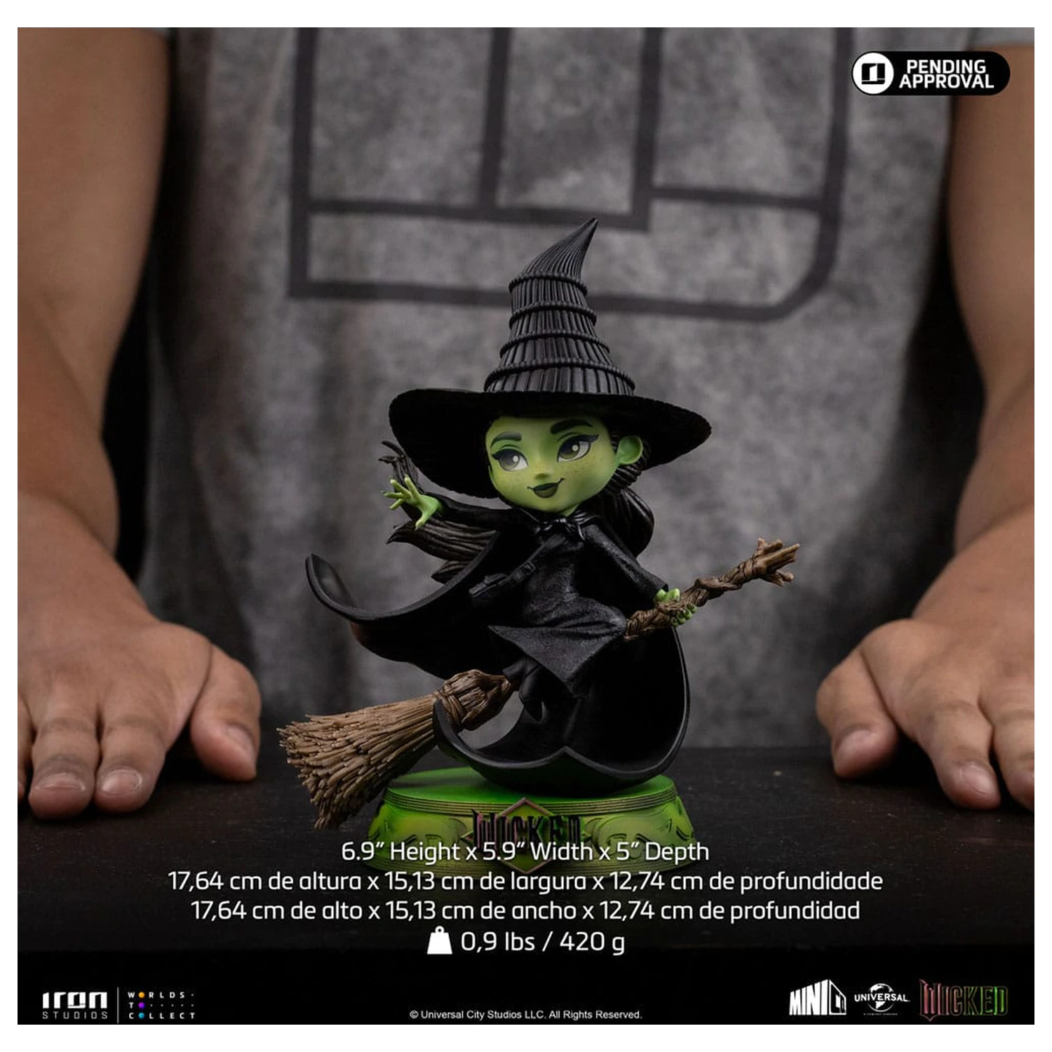 Wicked Mini Co. PVC Figure Elphaba 18 cm       product photo