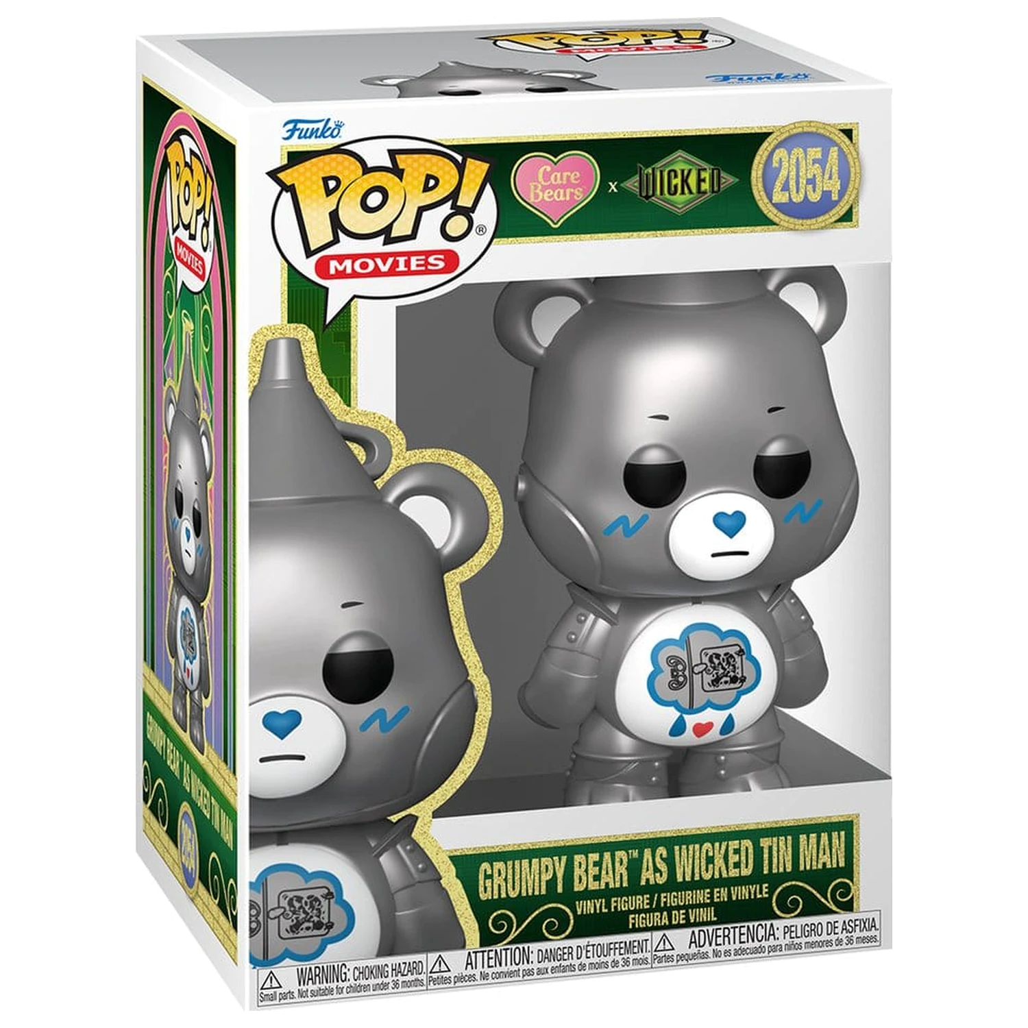 Wicked x Care Bears Funko POP! Vinyl Figure Grumpy Bear as Wicked Tin Man 9 cm  product photo