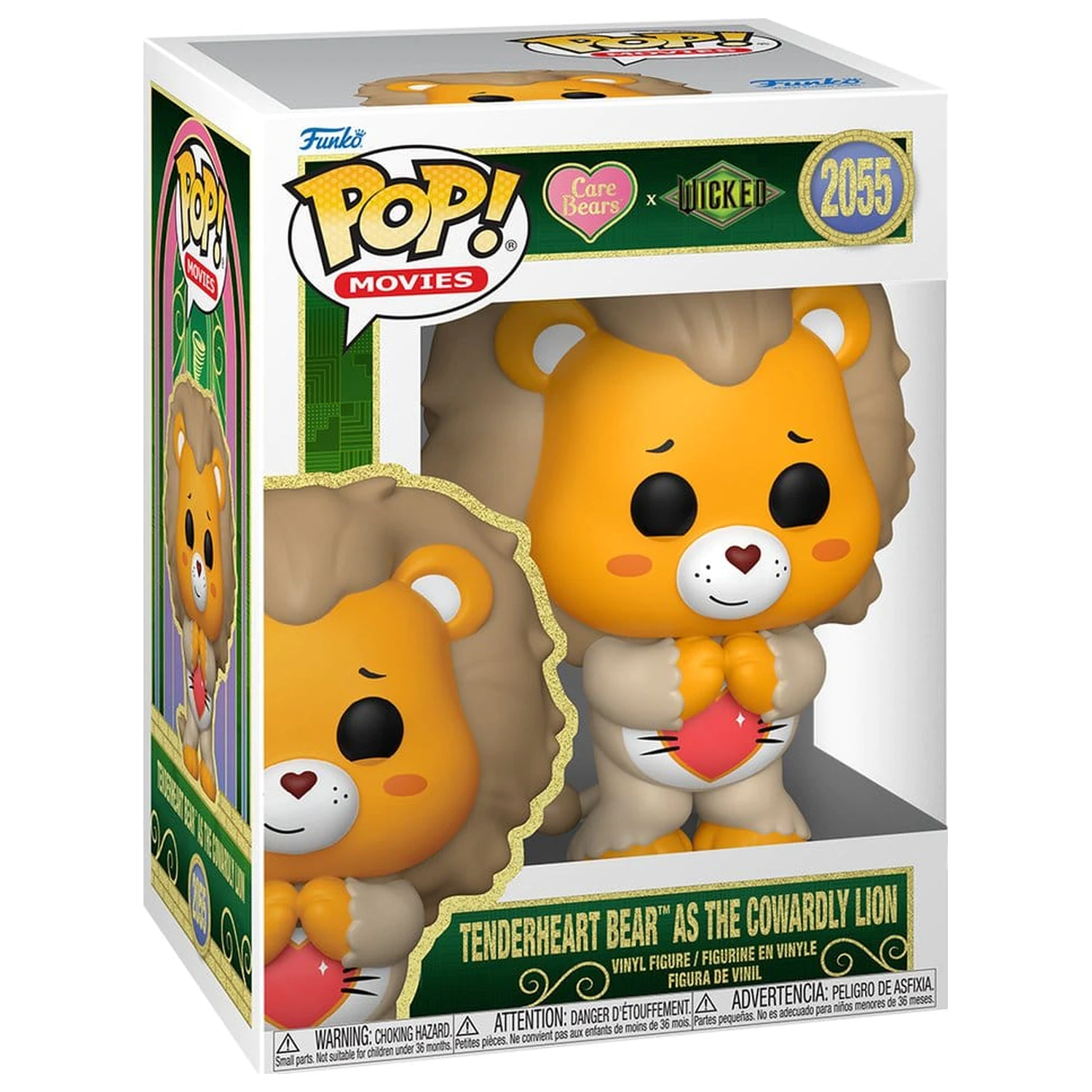 Wicked x Care Bears Funko POP! Vinyl Figure Tenderheart Bear as the Cowardly Lion 9 cm  product photo