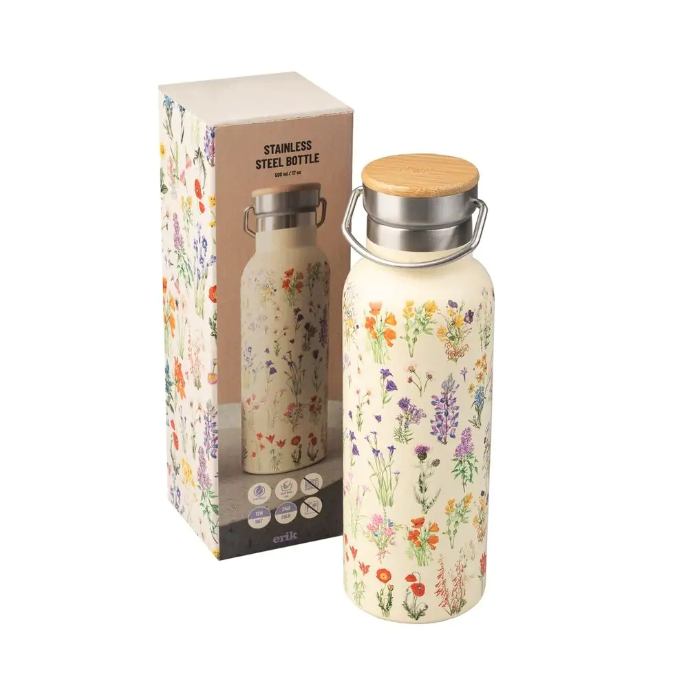 Wild Flowers Stainless steel bottle 500ml termékfotó