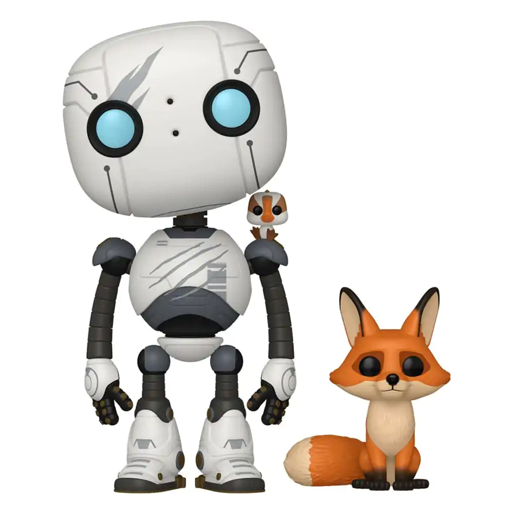 Wild Robot Funko POP&Buddy! Movies Vinyl Figures Roz w/Brightbill & Fink 9 cm termékfotó