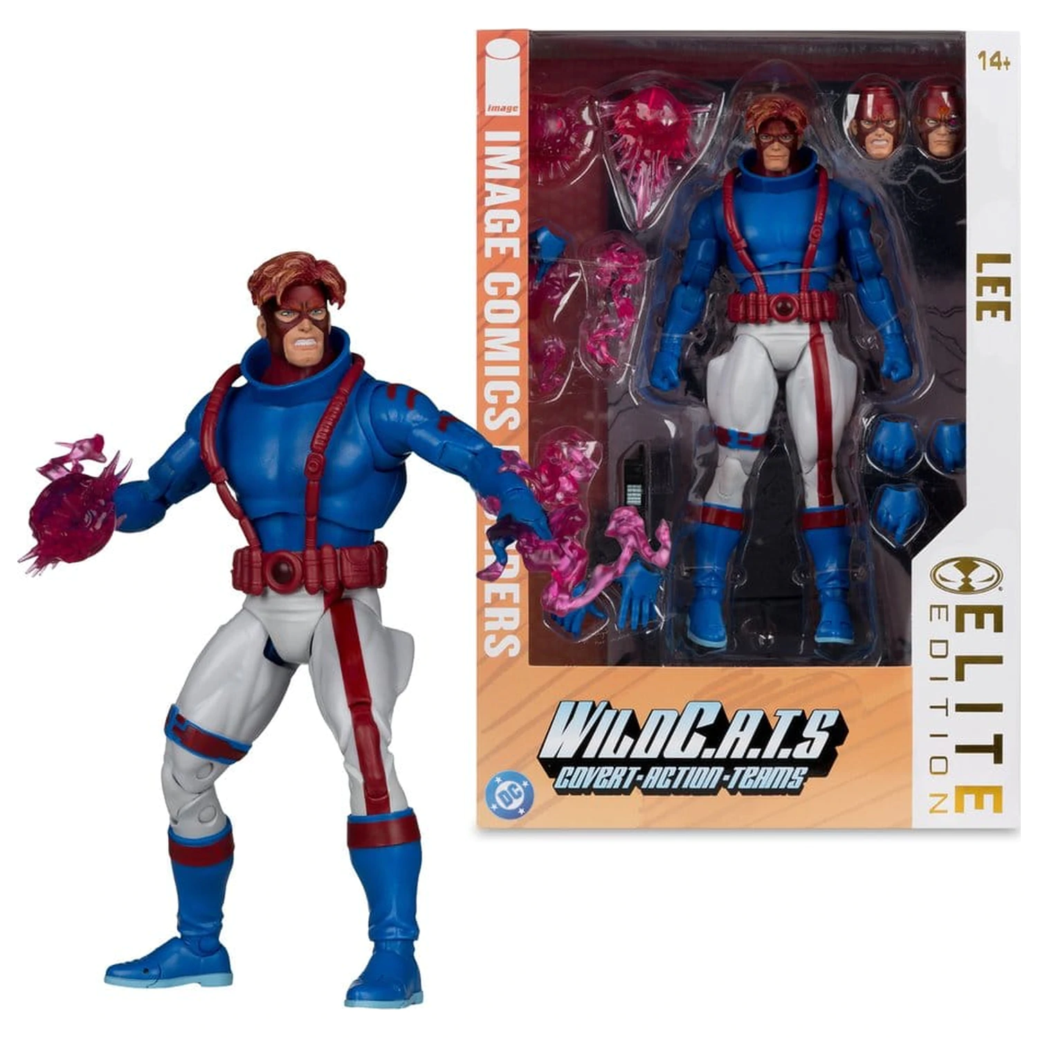 WildC.A.T.S Elite Edition Image Comic Founders Series Deluxe Action Figure Spartan 19 cm product photo