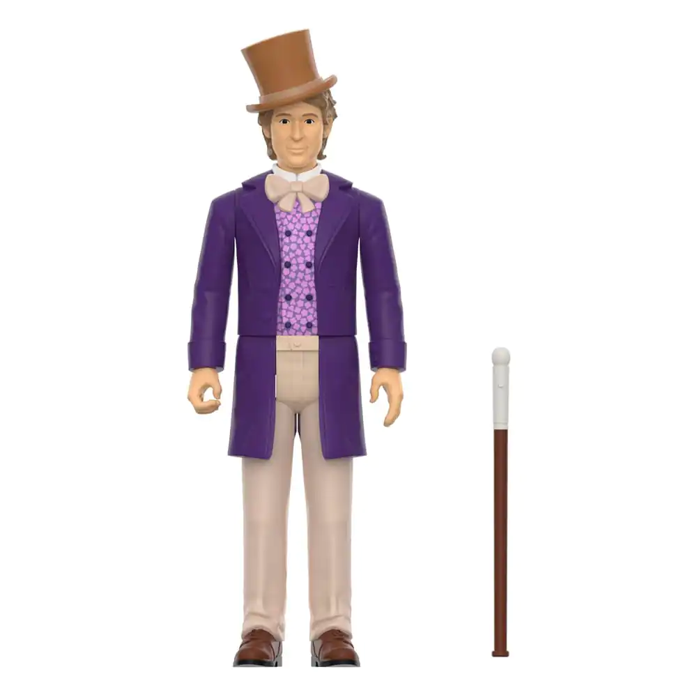 Willy Wonka &amp; the Chocolate Factory (1971) ReAction Action Figure Willy Wonka Wave 01 10 cm product photo