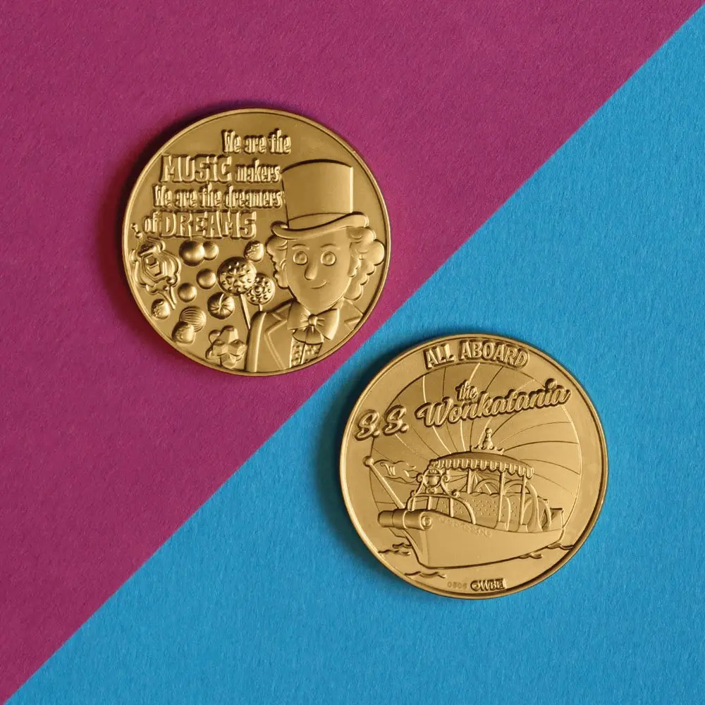 Willy Wonka &amp; the Chocolate Factory Collectable Coin Dreamers Limited Edition product photo