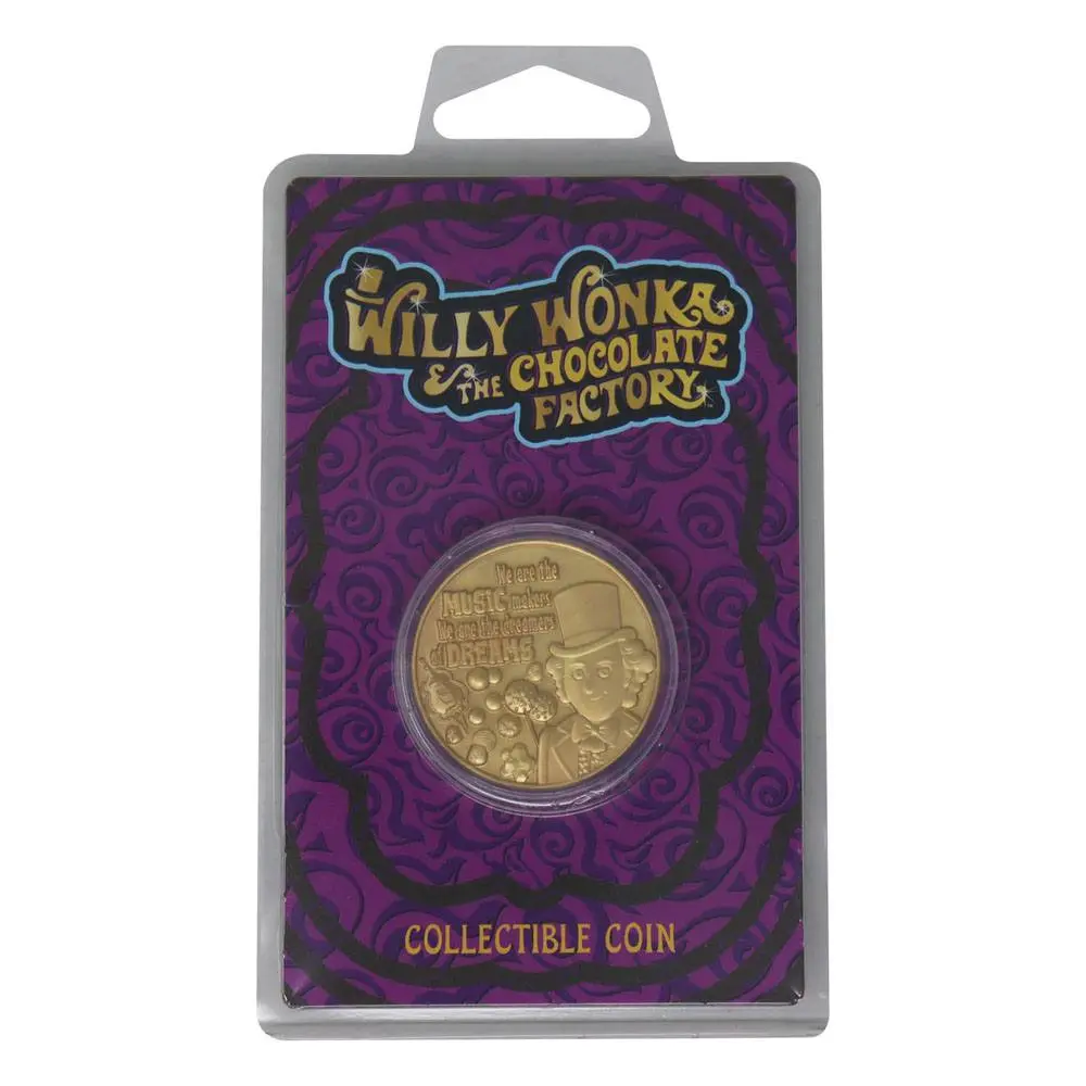 Willy Wonka &amp; the Chocolate Factory Collectable Coin Dreamers Limited Edition product photo