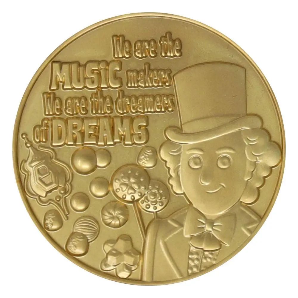 Willy Wonka &amp; the Chocolate Factory Collectable Coin Dreamers Limited Edition product photo