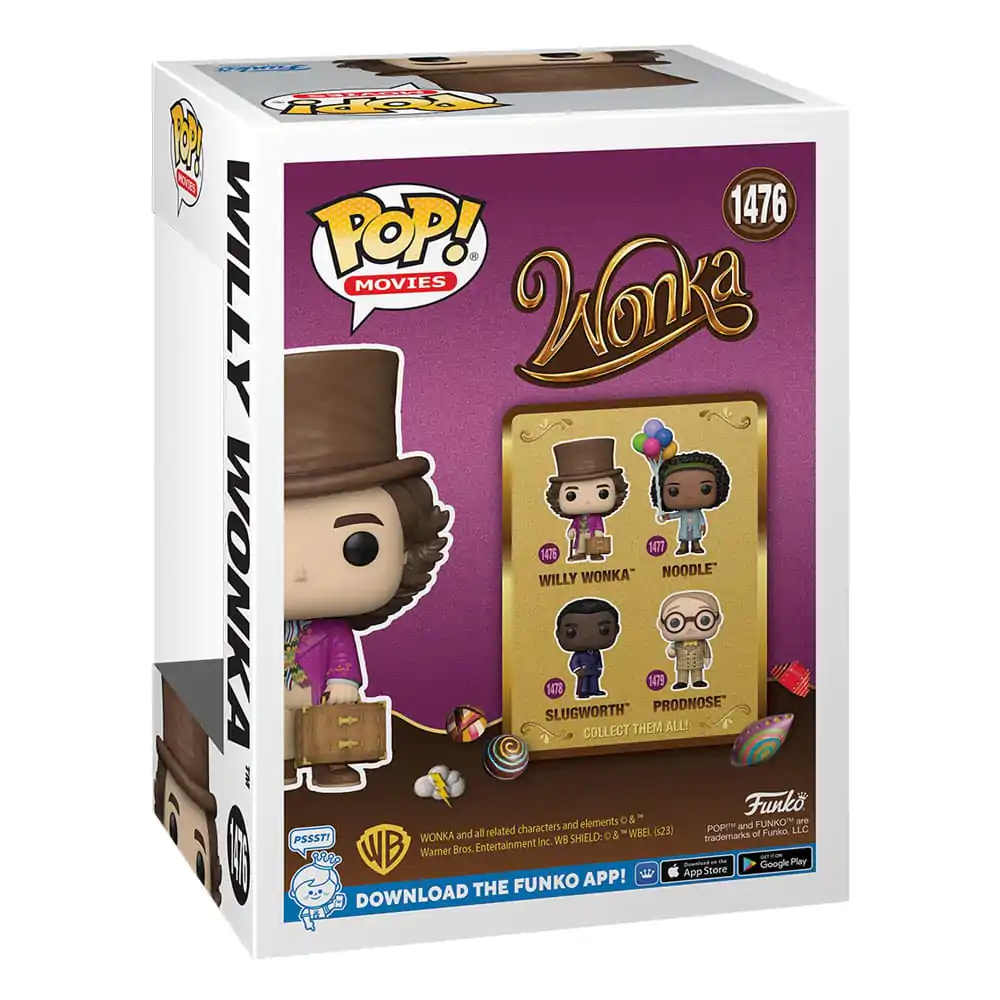 Willy Wonka & the Chocolate Factory POP! Movies Vinyl Figure Willy Wonka 9 cm termékfotó